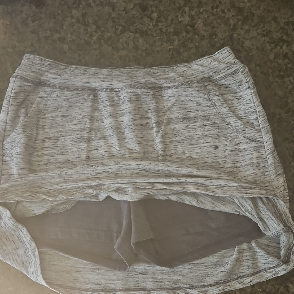 Chic Gray Mini Skirt